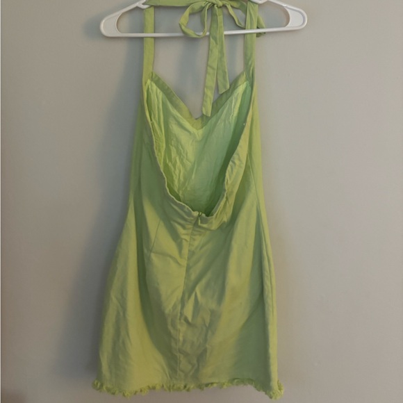 Blue Blush lime green mini dress - Picture 3 of 3